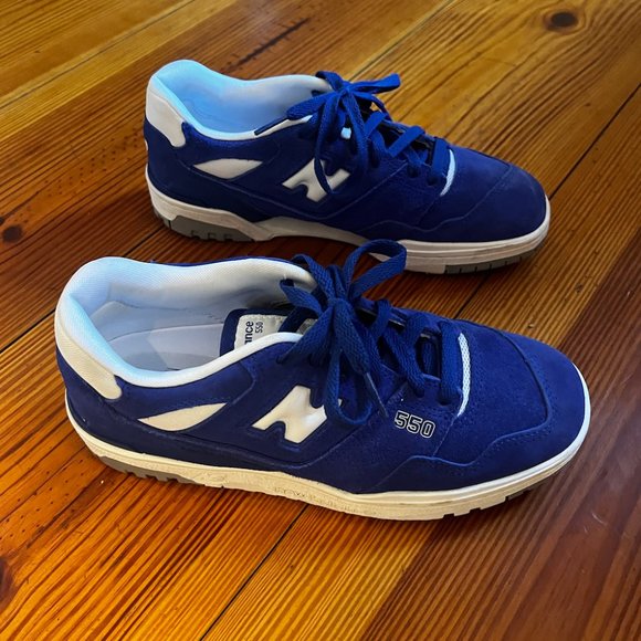 Blue New Balance 550 - Picture 6 of 7